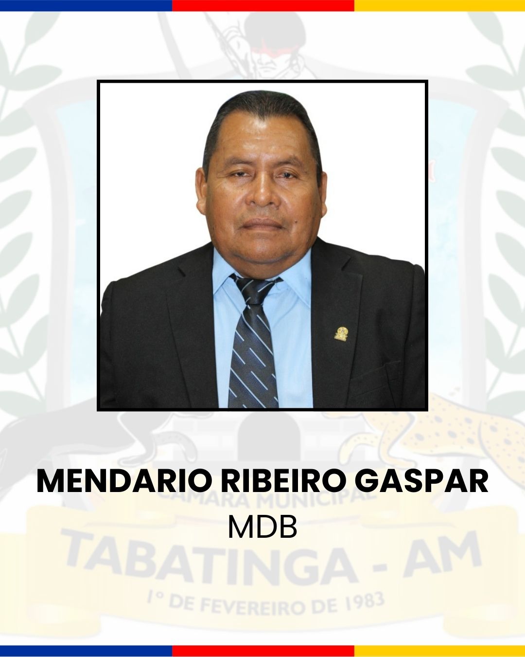 MENDARIO RIBEIRO GASPAR - MDB