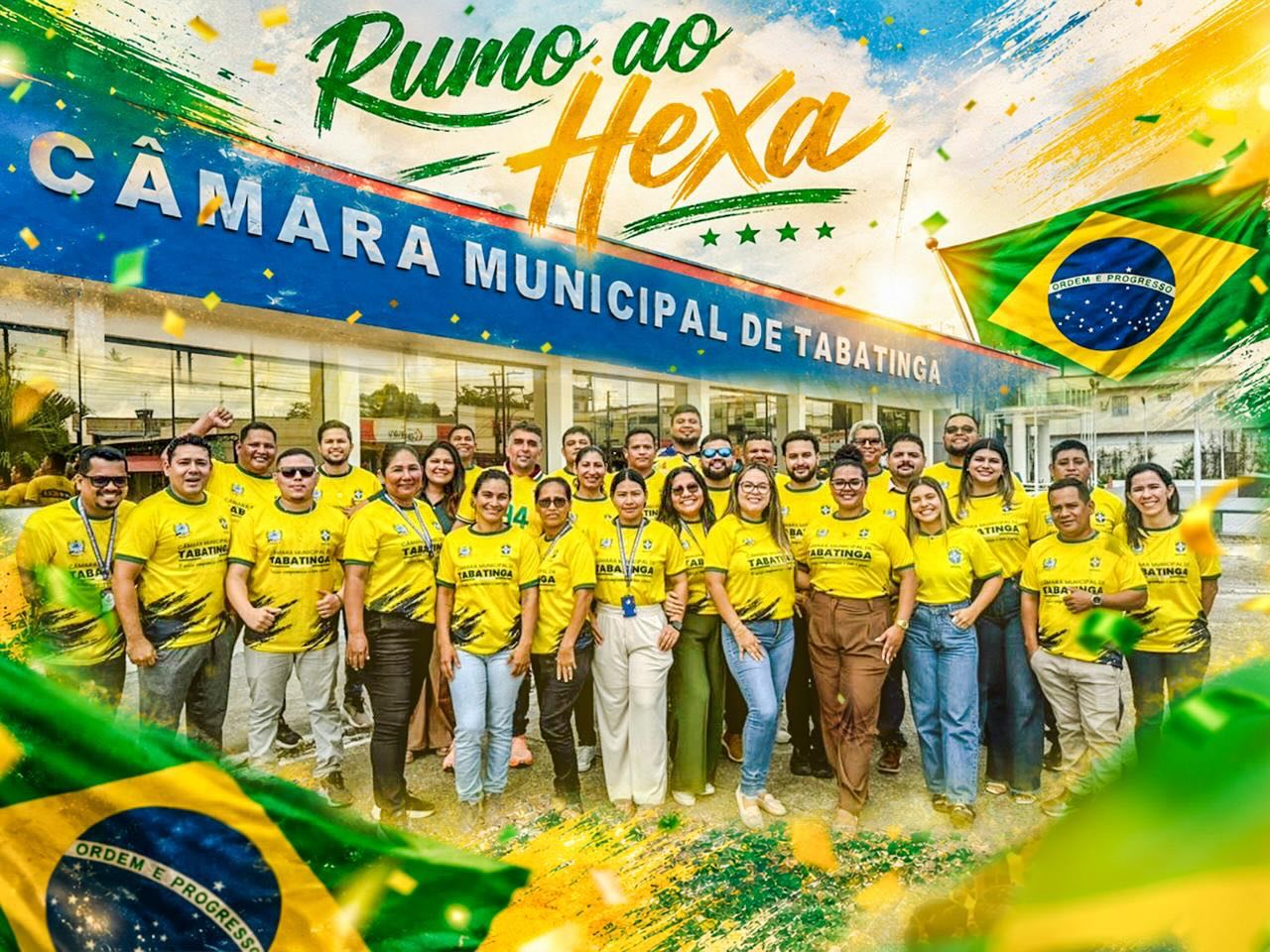 CELEBRAÇÃO RUMO AO HEXA