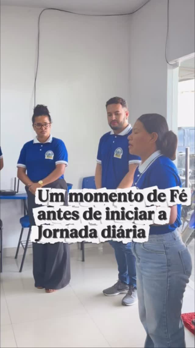 momento devocional entre os servidores da Casa Legislativa